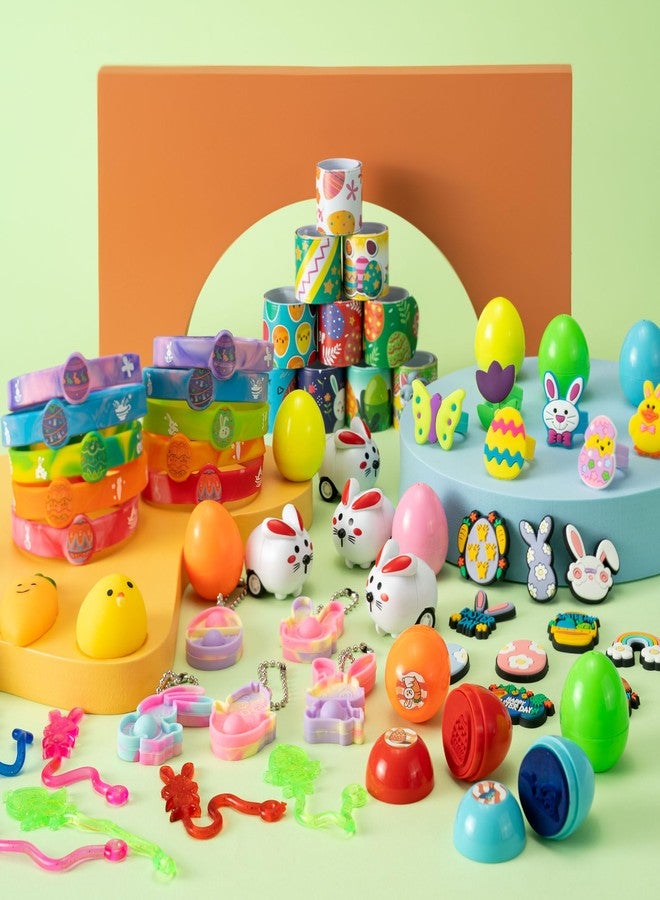 DMIGHT Easter Egg Fillers, with 291 Pcs Small Toys Prizes Bulk Easter Gift for Kids, Easter Egg Hunt Easter Basket Stuffers for Toddler - Image 4